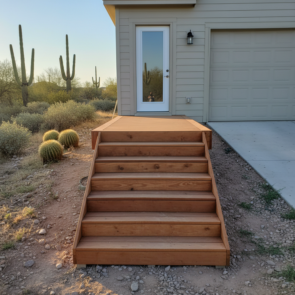 Deck Resurfacing & Board Replacement completed by Pinnacle Deck Inc in Catalina, AZ